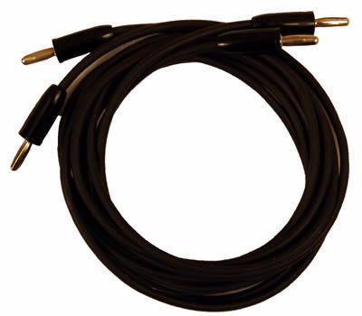 Electrode Connector Cords (Black)