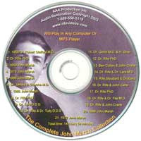 Dr. Marsh Audio MP3 CD